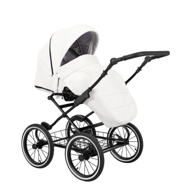 Classico ROMANTIC Kinderwagen | 2 in 1 SET mit Babywanne + Sportwagen + Zubehör – Bild 10