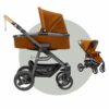 Naturkind Lux Evo | BIO Kinderwagen mit Babykorb + Sportwagen | nachhaltig & schadstofffrei