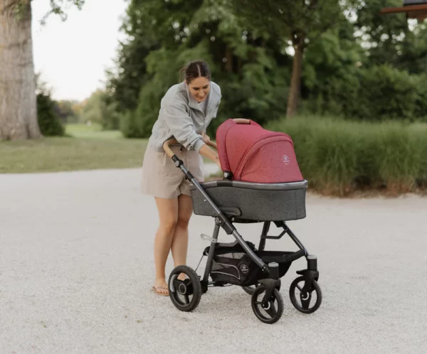 Naturkind Lux Evo | BIO Kinderwagen mit Babykorb + Sportwagen | nachhaltig & schadstofffrei – Bild 38