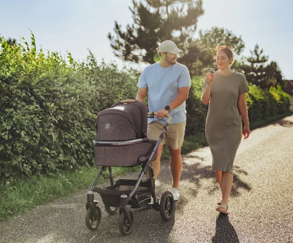 Naturkind Lux Evo | BIO Kinderwagen mit Babykorb + Sportwagen | nachhaltig & schadstofffrei – Bild 33