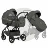TUTIS UNO 5+ UNICO | 2 in 1 SET Kinderwagen mit Babywanne + Sportwagen + Wickeltasche