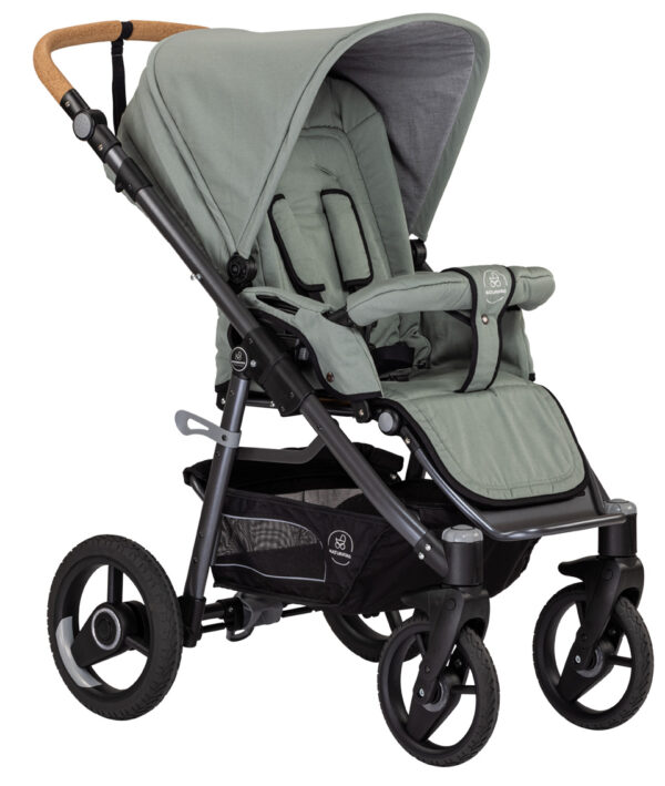 Naturkind Lux Evo | BIO Kinderwagen mit Babykorb + Sportwagen | nachhaltig & schadstofffrei – Bild 7