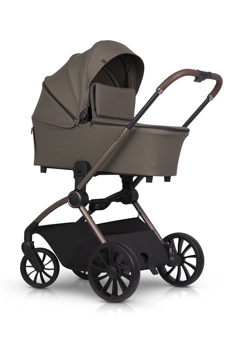 GIRO | Kinderwagen MEGASET: Babywanne + Sportsitz + Gestell+ Autoschale + drehbare Isofix + Wickeltasche – Bild 116