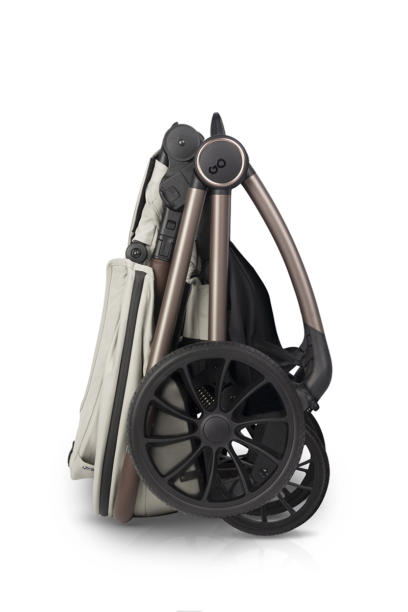 GIRO | Kinderwagen MEGASET: Babywanne + Sportsitz + Gestell+ Autoschale + drehbare Isofix + Wickeltasche – Bild 102