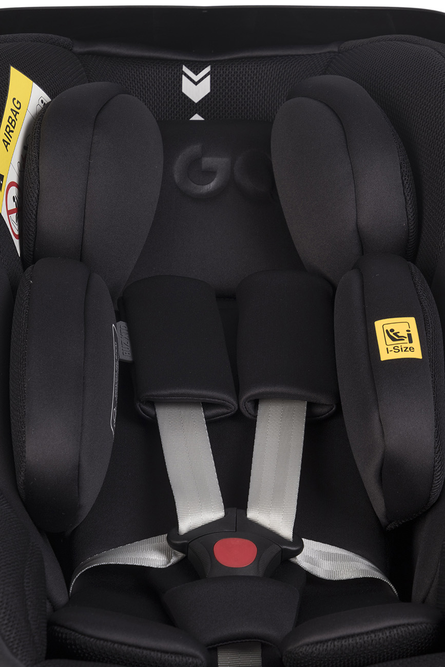 Naturkind Lux Evo | BIO Kinderwagen im MEGASET: mit Babykorb + Sportwagen + Autoschale + Isofix Station drehbar – Bild 100
