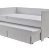 CAROLE Sparset Baby-/ Kinder-/ Jugendzimmer | Bett + Kommode + Schrank + Regal | 4-teilig | Grau – Bild 10