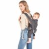 SET: Flexible Babytrage mit Hüftgurt + Wickelrucksack | Colibro – Bild 7
