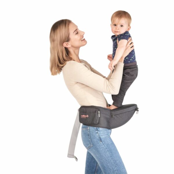 SET: Flexible Babytrage mit Hüftgurt + Wickelrucksack | Colibro – Bild 11