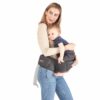 SET: Flexible Babytrage mit Hüftgurt + Wickelrucksack | Colibro – Bild 9