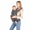 SET: Flexible Babytrage mit Hüftgurt + Wickelrucksack | Colibro – Bild 5