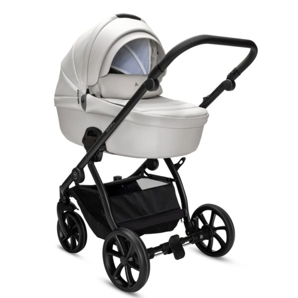 Noordi FJORDI V2 Kinderwagen in ECO LEDER | 2 IN 1 SET MIT BABYWANNE + SPORTWAGEN + Wickeltasche – Bild 9