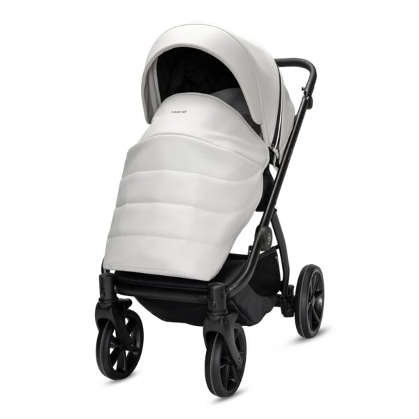 Noordi FJORDI V2 Kinderwagen in ECO LEDER | 2 IN 1 SET MIT BABYWANNE + SPORTWAGEN + Wickeltasche – Bild 12