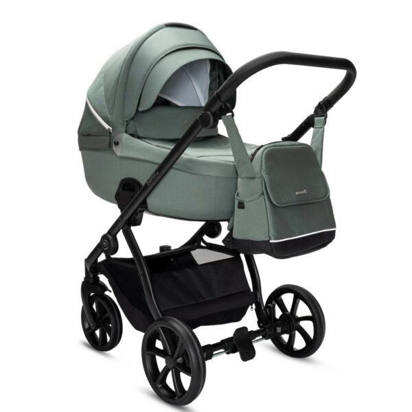 Noordi FJORDI V2 | 2 in 1 SET Kinderwagen mit Babywanne + Sportwagen + Wickeltasche – Bild 45