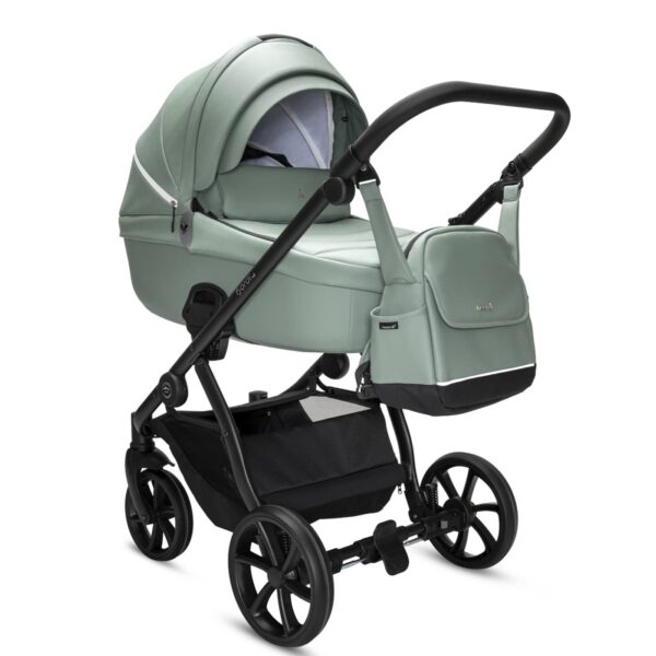 Noordi FJORDI V2 Kinderwagen in ECO LEDER | 2 IN 1 SET MIT BABYWANNE + SPORTWAGEN + Wickeltasche – Bild 40
