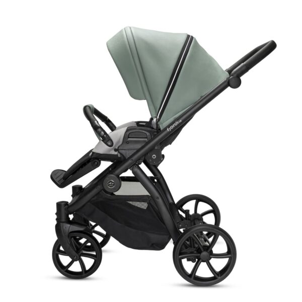 Noordi FJORDI V2 Kinderwagen in ECO LEDER | 2 IN 1 SET MIT BABYWANNE + SPORTWAGEN + Wickeltasche – Bild 44