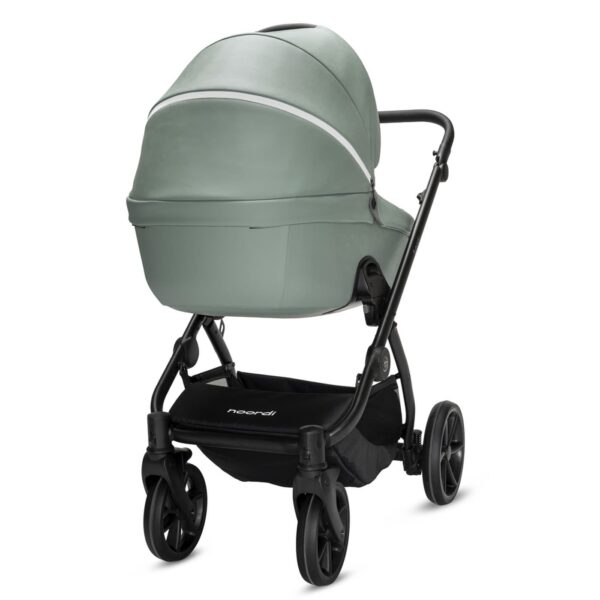 Noordi FJORDI V2 Kinderwagen in ECO LEDER | 2 IN 1 SET MIT BABYWANNE + SPORTWAGEN + Wickeltasche – Bild 43