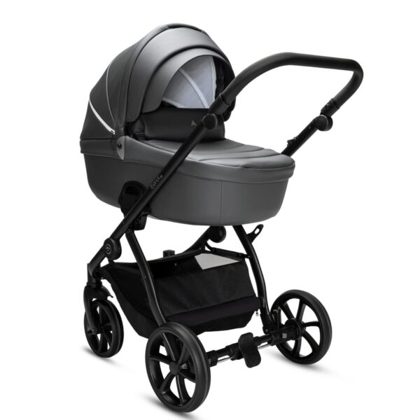 Noordi FJORDI V2 Kinderwagen in ECO LEDER | 2 IN 1 SET MIT BABYWANNE + SPORTWAGEN + Wickeltasche – Bild 34