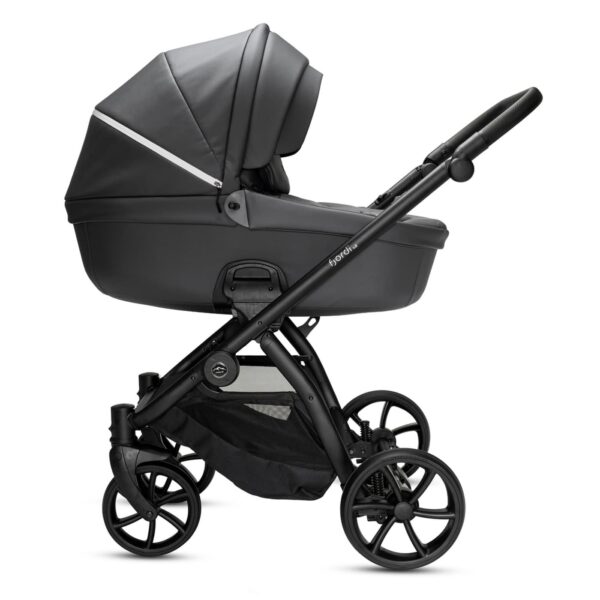 Noordi FJORDI V2 Kinderwagen in ECO LEDER | 2 IN 1 SET MIT BABYWANNE + SPORTWAGEN + Wickeltasche – Bild 36