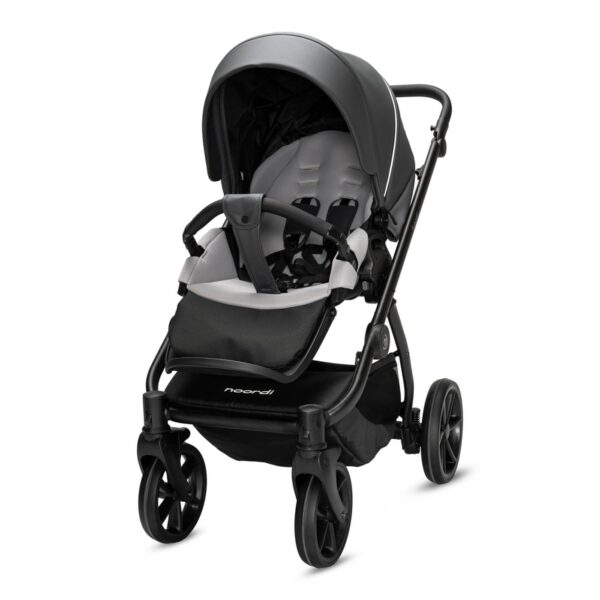 Noordi FJORDI V2 Kinderwagen in ECO LEDER | 2 IN 1 SET MIT BABYWANNE + SPORTWAGEN + Wickeltasche – Bild 39