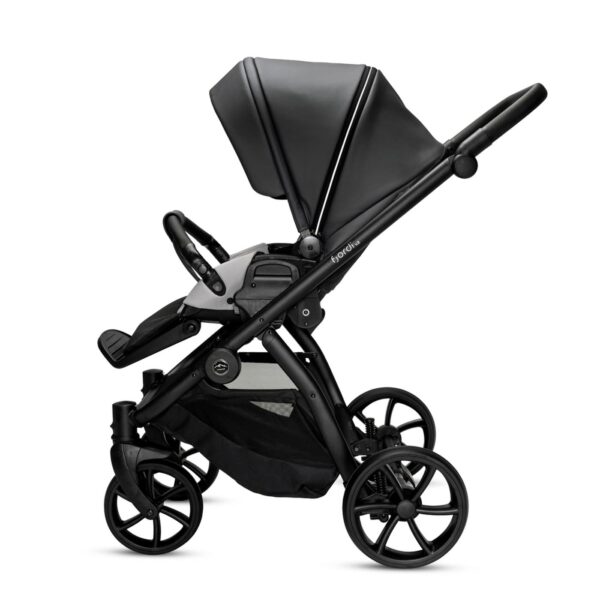 Noordi FJORDI V2 Kinderwagen in ECO LEDER | 2 IN 1 SET MIT BABYWANNE + SPORTWAGEN + Wickeltasche – Bild 37