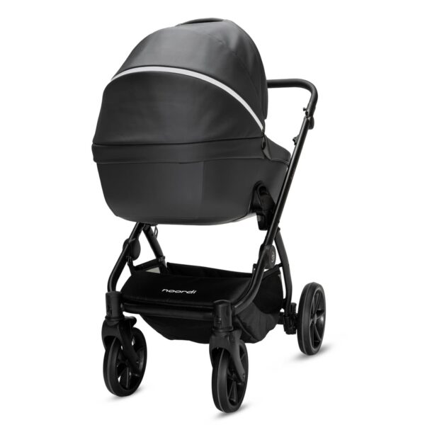 Noordi FJORDI V2 Kinderwagen in ECO LEDER | 2 IN 1 SET MIT BABYWANNE + SPORTWAGEN + Wickeltasche – Bild 35