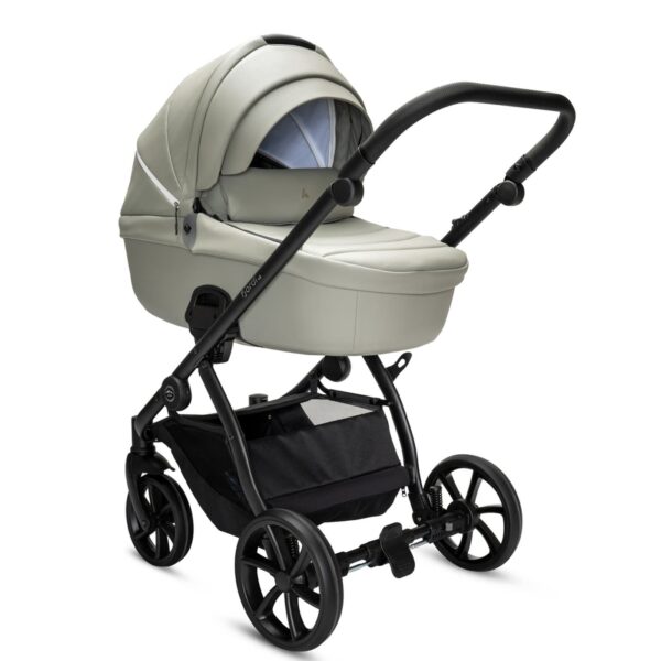 Noordi FJORDI V2 Kinderwagen in ECO LEDER | 2 IN 1 SET MIT BABYWANNE + SPORTWAGEN + Wickeltasche – Bild 20