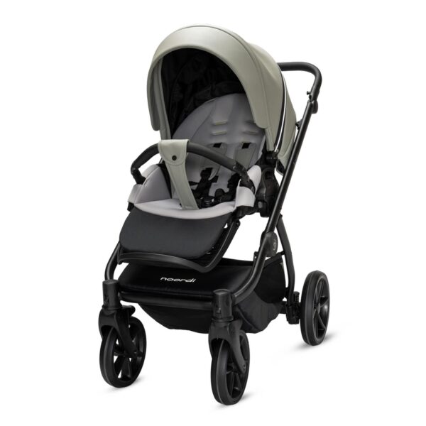 Noordi FJORDI V2 Kinderwagen in ECO LEDER | 2 IN 1 SET MIT BABYWANNE + SPORTWAGEN + Wickeltasche – Bild 25