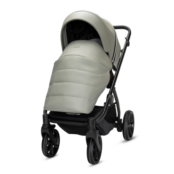 Noordi FJORDI V2 Kinderwagen in ECO LEDER | 2 IN 1 SET MIT BABYWANNE + SPORTWAGEN + Wickeltasche – Bild 23