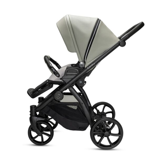 Noordi FJORDI V2 Kinderwagen in ECO LEDER | 2 IN 1 SET MIT BABYWANNE + SPORTWAGEN + Wickeltasche – Bild 24