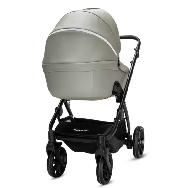 Noordi FJORDI V2 Kinderwagen in ECO LEDER | 2 IN 1 SET MIT BABYWANNE + SPORTWAGEN + Wickeltasche – Bild 22