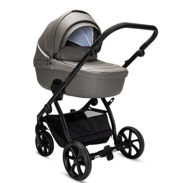 Noordi FJORDI V2 Kinderwagen in ECO LEDER | 2 IN 1 SET MIT BABYWANNE + SPORTWAGEN + Wickeltasche – Bild 27