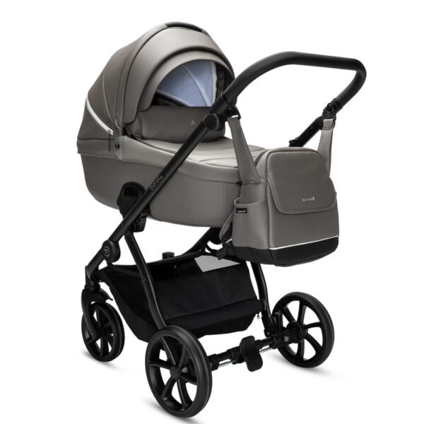 Noordi FJORDI V2 Kinderwagen in ECO LEDER | 2 IN 1 SET MIT BABYWANNE + SPORTWAGEN + Wickeltasche – Bild 26