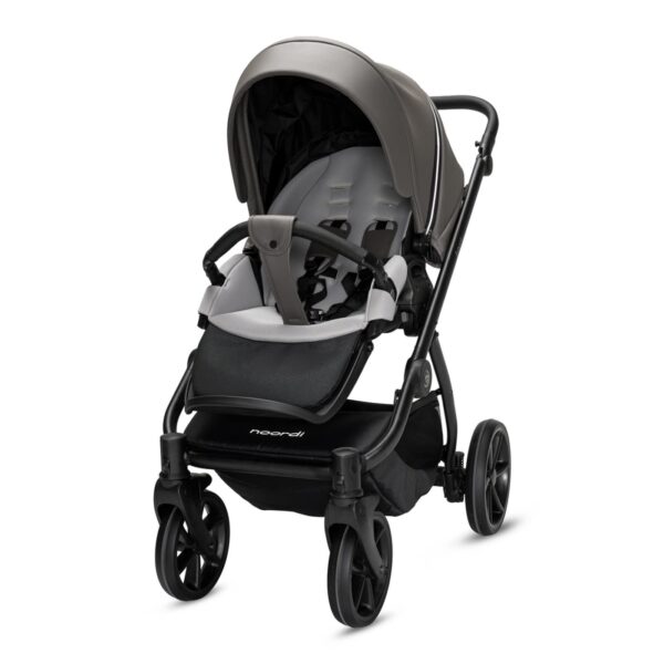 Noordi FJORDI V2 Kinderwagen in ECO LEDER | 2 IN 1 SET MIT BABYWANNE + SPORTWAGEN + Wickeltasche – Bild 32