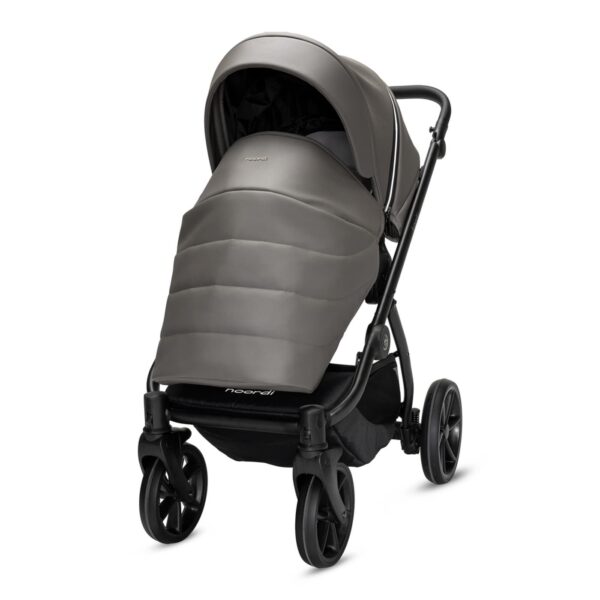 Noordi FJORDI V2 Kinderwagen in ECO LEDER | 2 IN 1 SET MIT BABYWANNE + SPORTWAGEN + Wickeltasche – Bild 31