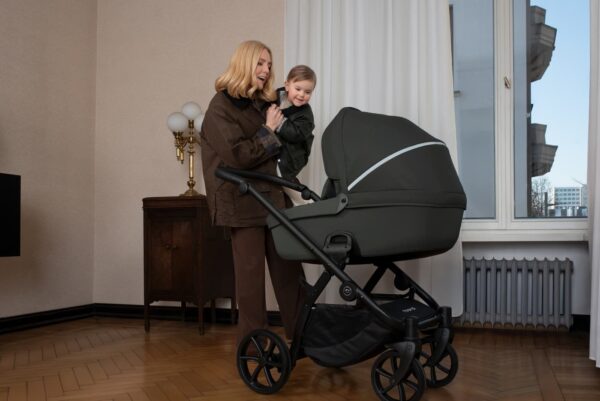 Noordi FJORDI V2 | 2 in 1 SET Kinderwagen mit Babywanne + Sportwagen + Wickeltasche – Bild 63
