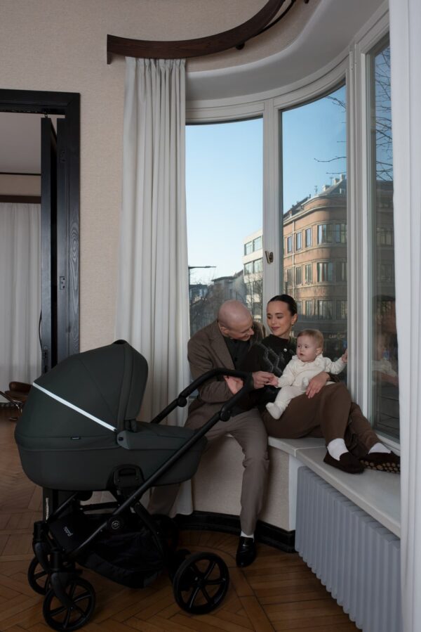 Noordi FJORDI V2 | 2 in 1 SET Kinderwagen mit Babywanne + Sportwagen + Wickeltasche – Bild 83