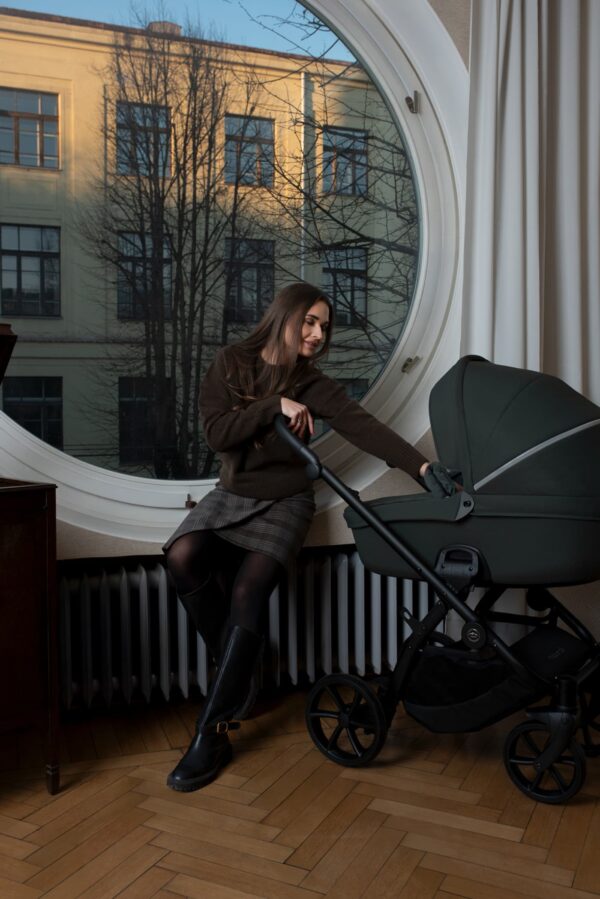 Noordi FJORDI V2 | 2 in 1 SET Kinderwagen mit Babywanne + Sportwagen + Wickeltasche – Bild 82