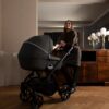 Noordi FJORDI V2 | 3 in 1 SET Kinderwagen mit Babywanne + Sportwagen + Autoschale + Wickeltasche – Bild 72