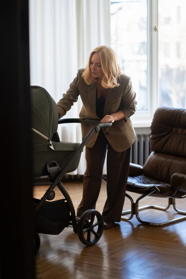 Noordi FJORDI V2 | 2 in 1 SET Kinderwagen mit Babywanne + Sportwagen + Wickeltasche – Bild 76
