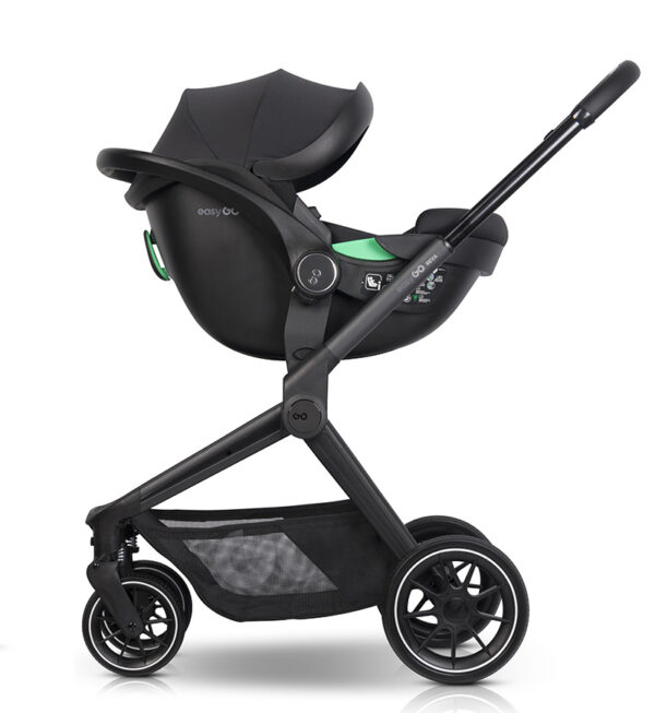 RKO REVA Kinderwagen | Sparset: Babywanne + Sportwagen + ALU-Gestell – Bild 102