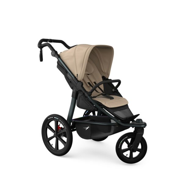 TFK Pro Sportkinderwagen/ Jogger | XXL Buggy mit der größten Sitzfläche am Markt mit 100 cm Liegefläche | + Gratis Paket – Bild 31