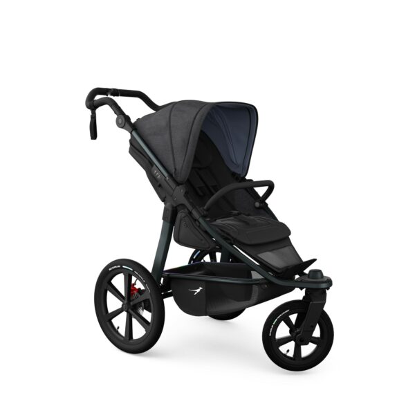 TFK Pro Sportkinderwagen/ Jogger | XXL Buggy mit der größten Sitzfläche am Markt mit 100 cm Liegefläche | + Gratis Paket – Bild 30