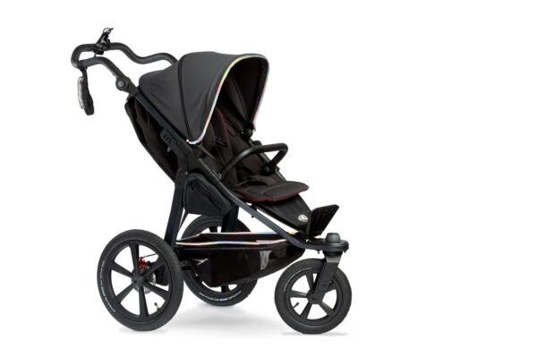 TFK Pro Sportkinderwagen/ Jogger | XXL Buggy mit der größten Sitzfläche am Markt mit 100 cm Liegefläche | + Gratis Paket – Bild 6