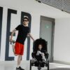 TFK Pro Sportkinderwagen/ Jogger | XXL Buggy mit der größten Sitzfläche am Markt mit 100 cm Liegefläche | + Gratis Paket – Bild 4