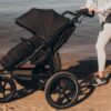 TFK Pro Sportkinderwagen/ Jogger | XXL Buggy mit der größten Sitzfläche am Markt mit 100 cm Liegefläche | + Gratis Paket – Bild 38