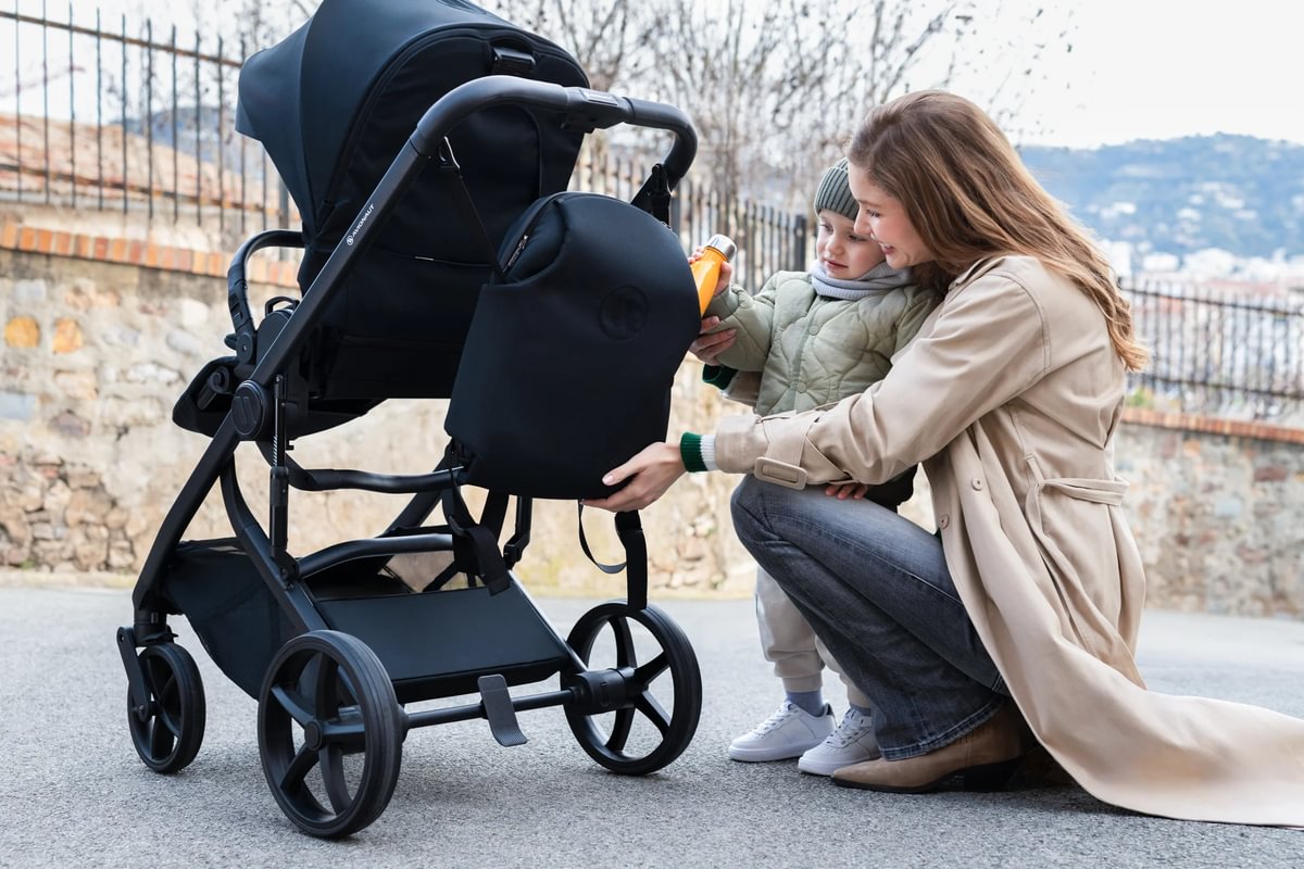 Avionaut Sirius | 2 in 1 SET Kinderwagen mit Babywanne + Sportwagen + Adapter+ Wickelrucksack – Bild 56