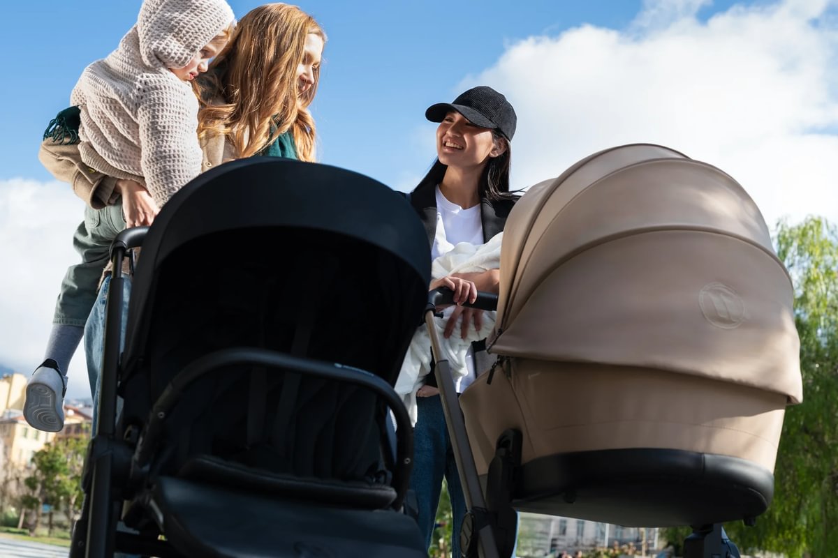 Avionaut Sirius | 2 in 1 SET Kinderwagen mit Babywanne + Sportwagen + Adapter+ Wickelrucksack – Bild 57