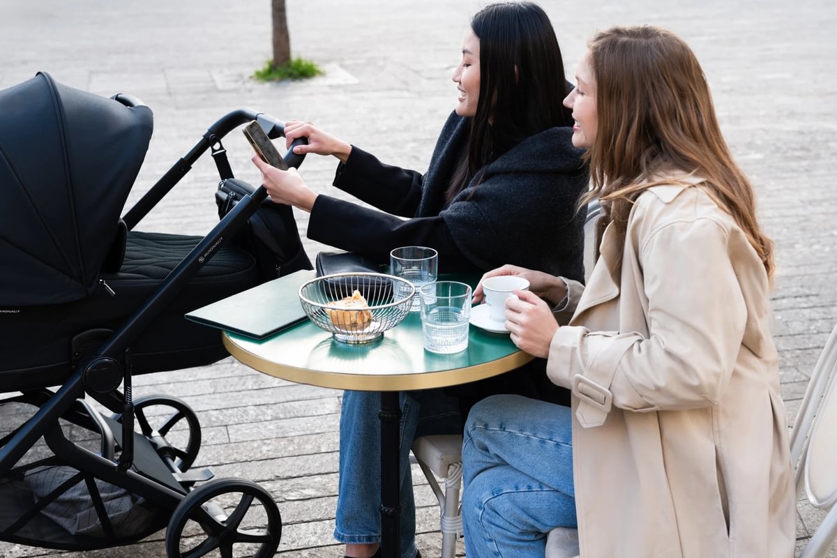 Avionaut Sirius | 2 in 1 SET Kinderwagen mit Babywanne + Sportwagen + Adapter+ Wickelrucksack – Bild 58