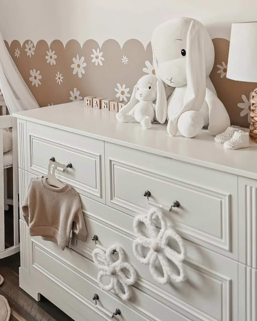 INES Bellamy Sparset Kinderzimmer | 3-teilig | Bett + Kommode + Schrank | Weiß – Bild 24