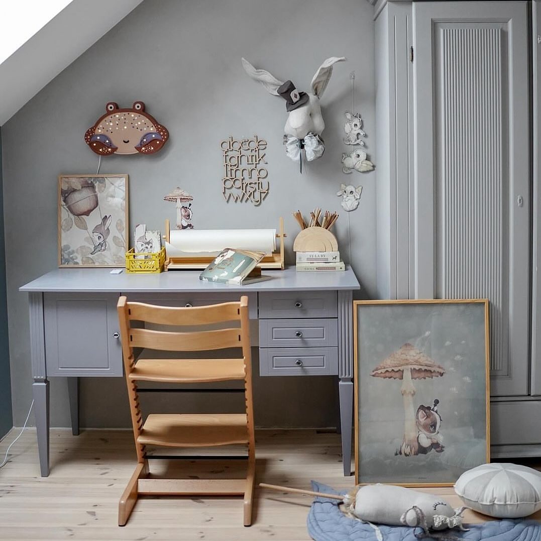 INES Bellamy Sparset Jugendzimmer | 2-teilig | Bett + Kommode | Grau – Bild 15